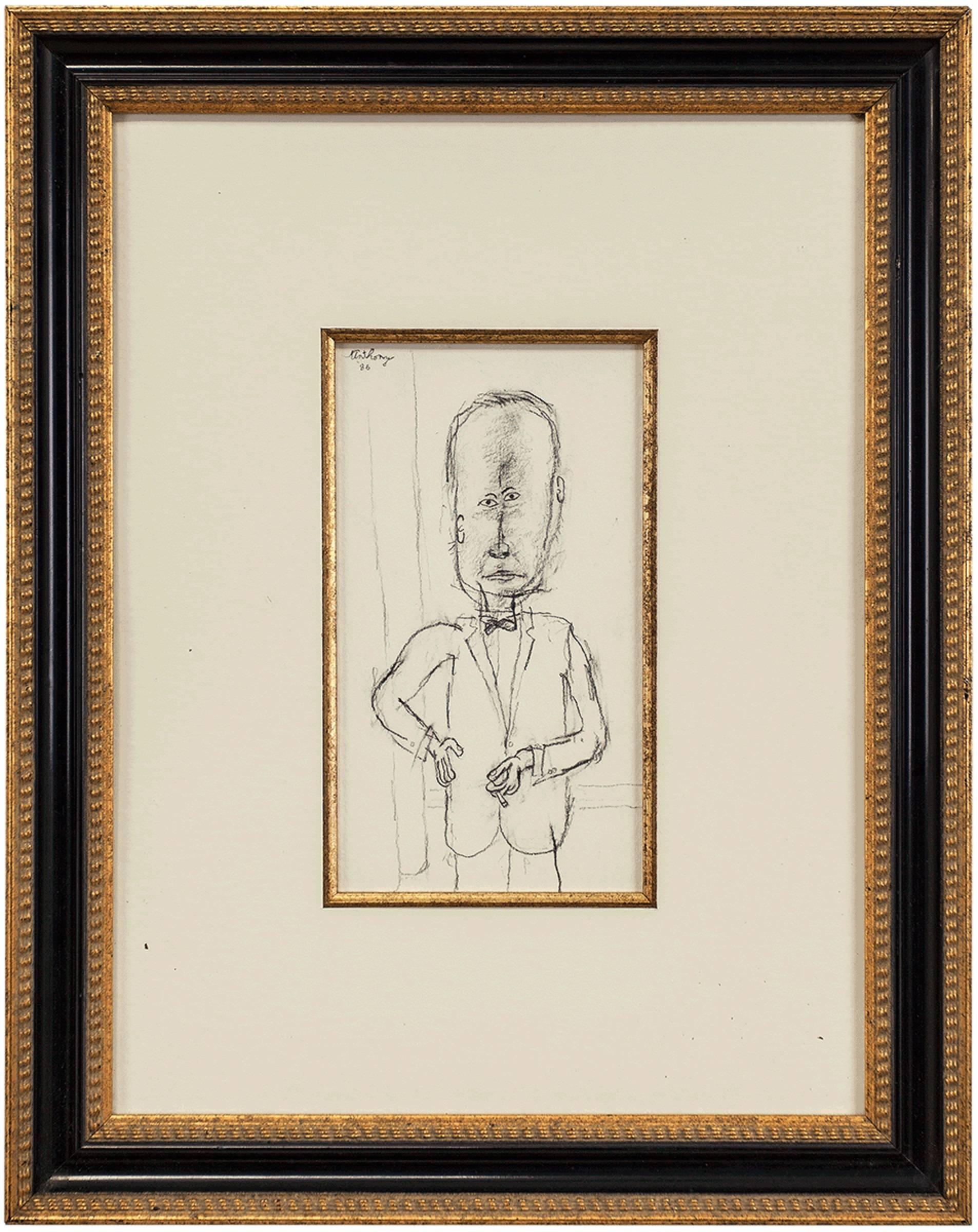 William Anthony Figurative Art - Max Beckmann, Portrait