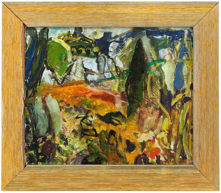 Julian Hatton Along the Bagaduce, Oil on Board For Sale at 1stdibs