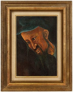 Belgian Modernist Judaica Portrait 