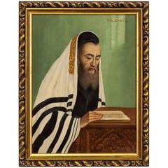 Rabbi in Prayer 4