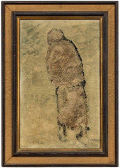 Untitled, Lonely Figure. Italian Expressionist