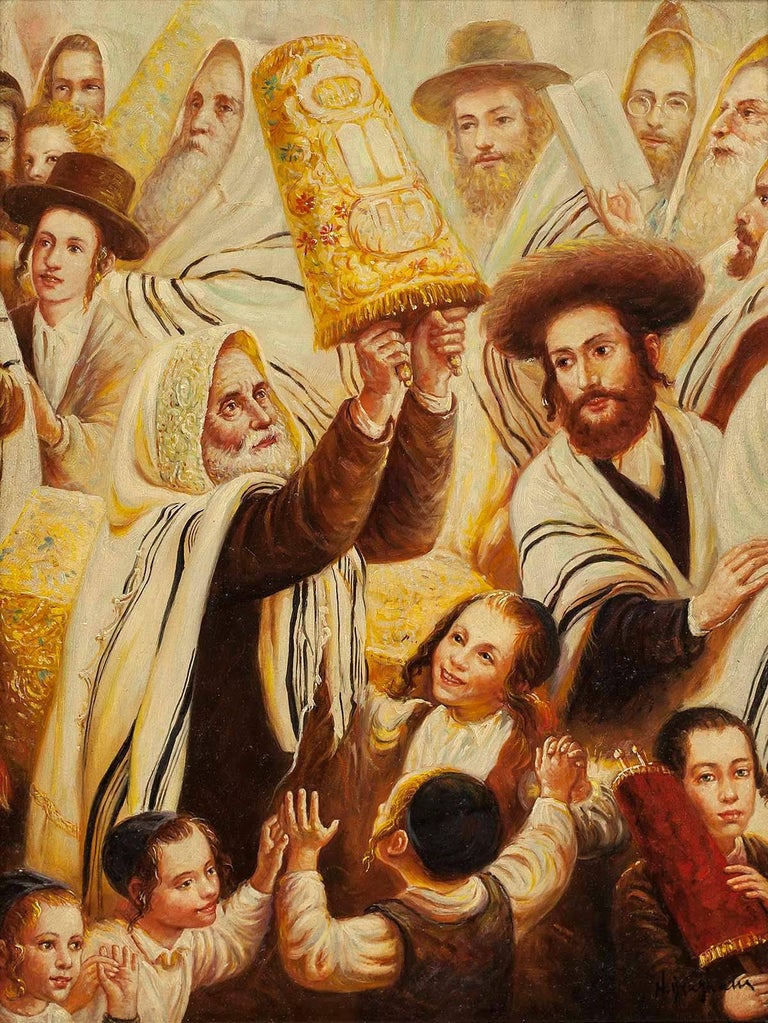 N. Henry Bingham Simchat Torah, Rejoicing with the Torah Jewish