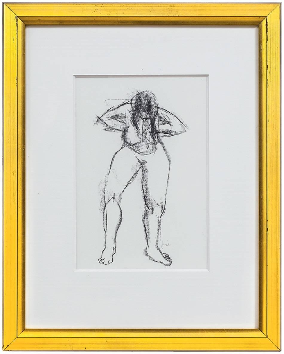 Jamie Marin-Price Nude - Figure Study of a Woman Standing