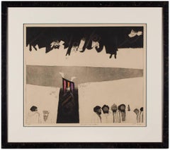 "JOSEPH UND SEINE BRÜDER" modernistische Judaica Aquatinta-Radierung