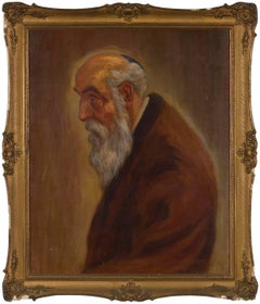 Vieillesse, French Portrait of an Elderly Jewish Man