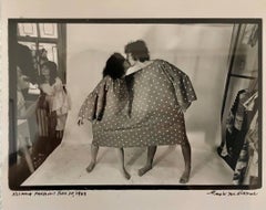 Rare Vintage Silver Gelatin Photograph Yayoi Kusama Dress John Lennon Yoko Ono