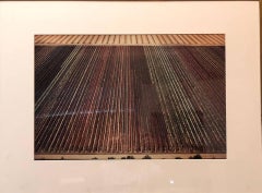 Vintage C-Print Abstract Color Aerial Landscape Photograph