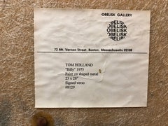 BILLY, 1975 Gefertigtes Gemälde in Mischtechnik, Wandskulptur