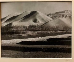 Photographie vintage en gélatine argentique imprimée Near Bamiyan Afghanistan signée, 1976