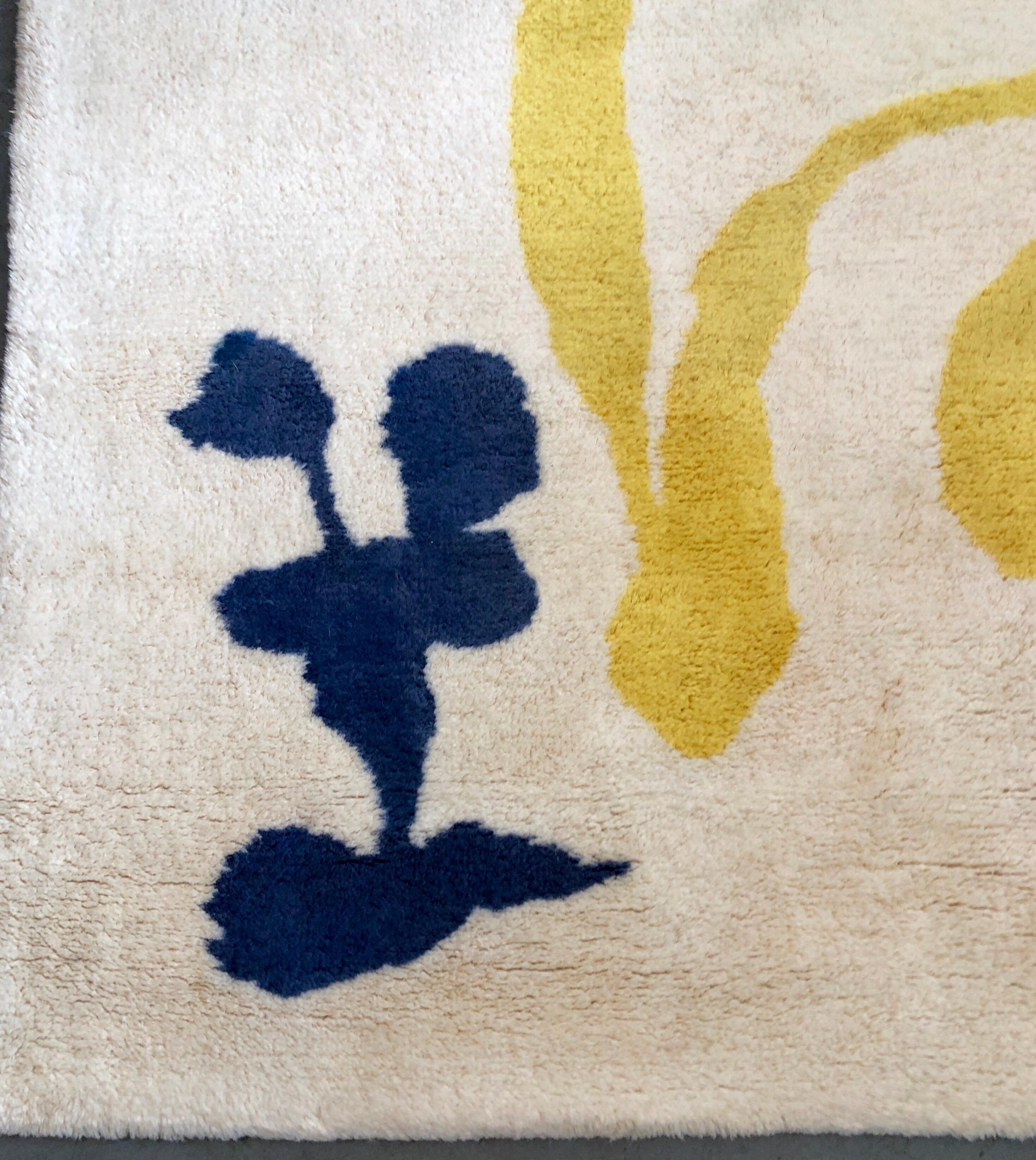 Miro Design Rug Joan Miró - Rare, Surrealist
