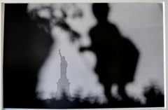 Cuban American Julio Mitchel Statue of Liberty Photograph Silver Gelatin Photo