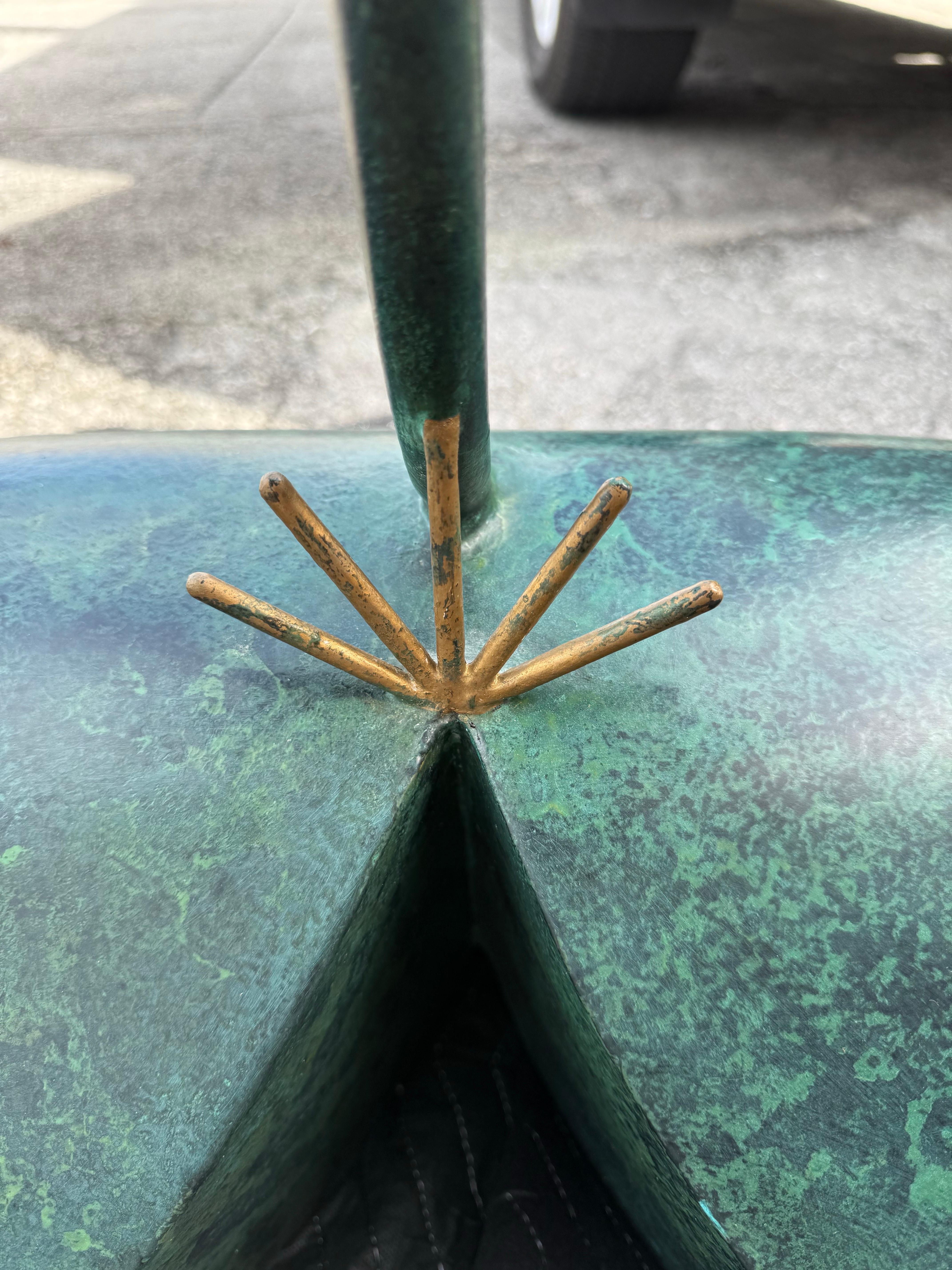 Table sculpture laquée, art et design français, fantaisiste et moderniste Yves Pagart en vente 5