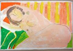 Reclining Nude, Fauvist
