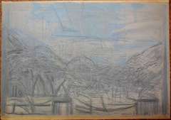 "Paysage" Alberto Giacometti Original signed Lithograph