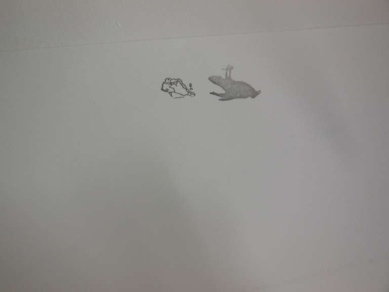 Limited Edition Lithograph "Ace"  Royal Flush