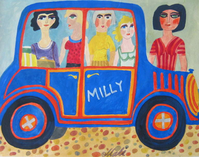 Milly (and her girlfriends) - Art by Hajo Malek