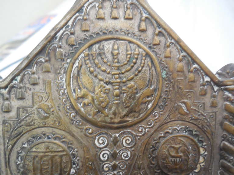 Rare Bezalel Menorah (made in Palestine) 2