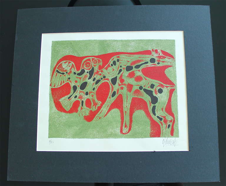 Yargo De Lucca Animal Print - Untitled, Canada Suite