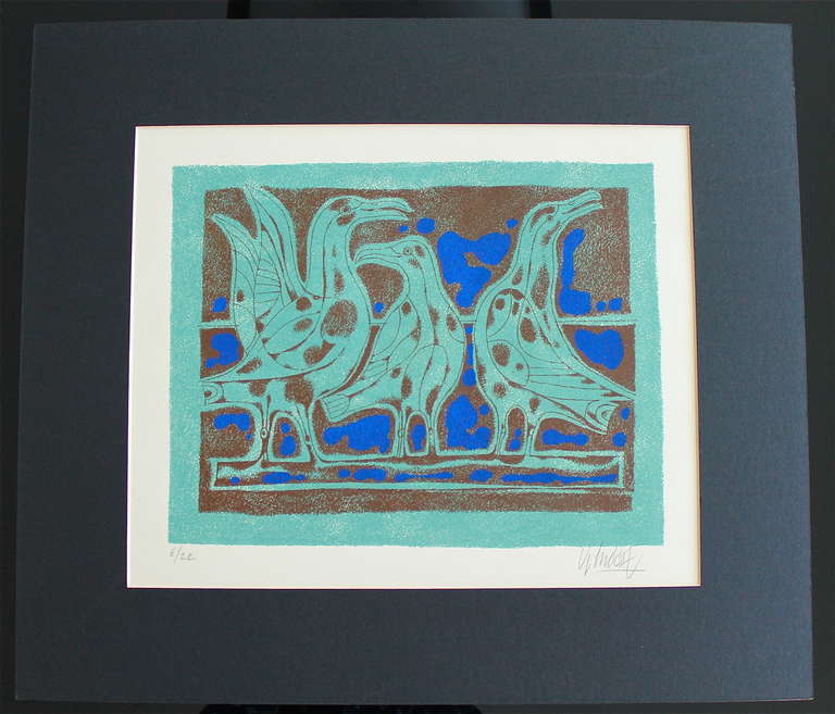 Yargo De Lucca Animal Print - Birds