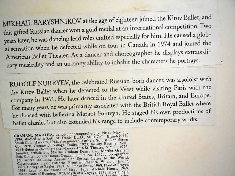 baryshnikov and nureyev