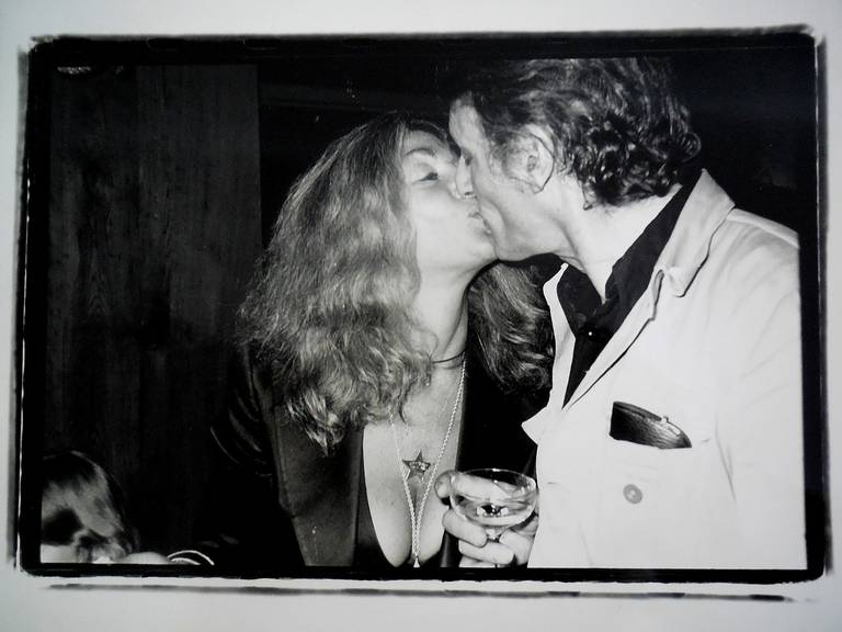 Sylvia Miles and Larry Rivers