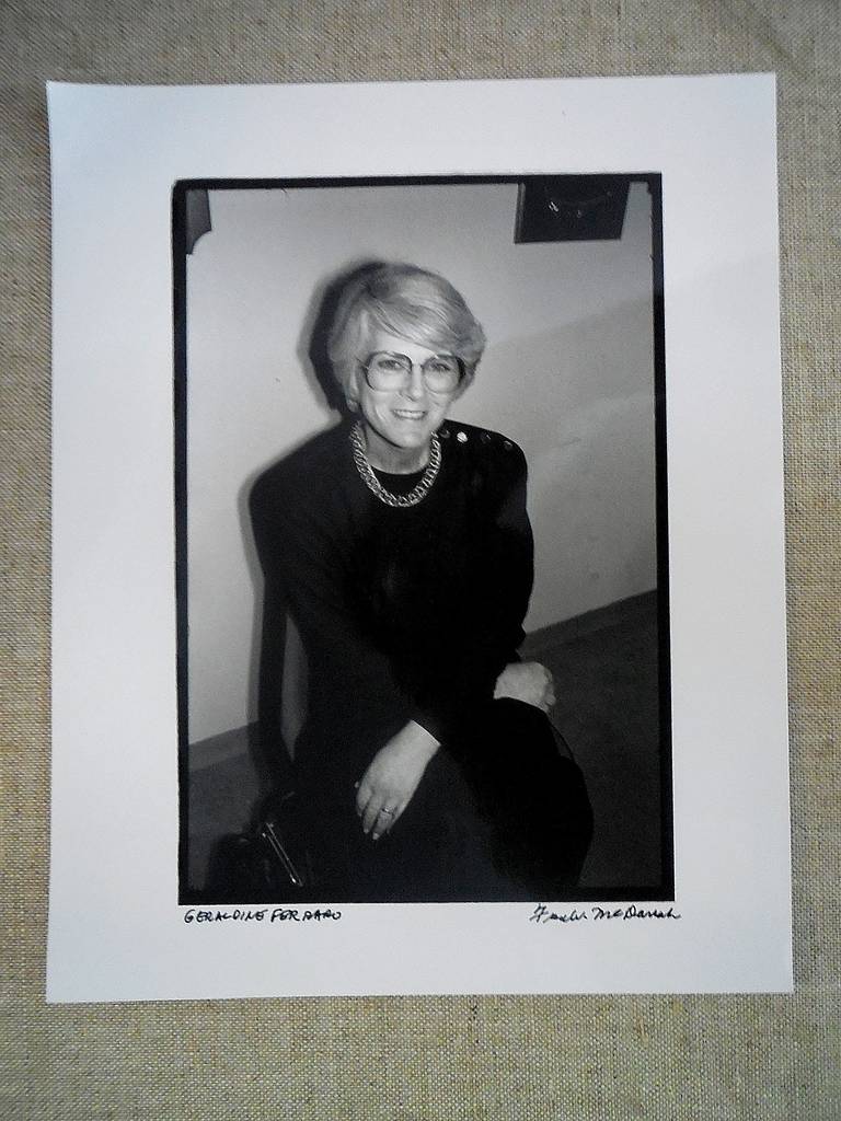 Fred McDarrah Black and White Photograph - Geraldine Ferraro