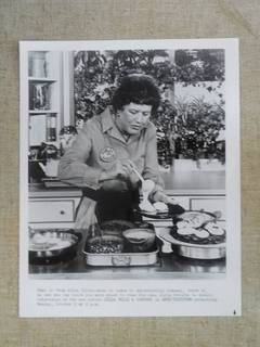 Julia Child Retro Silver Gelatin photo