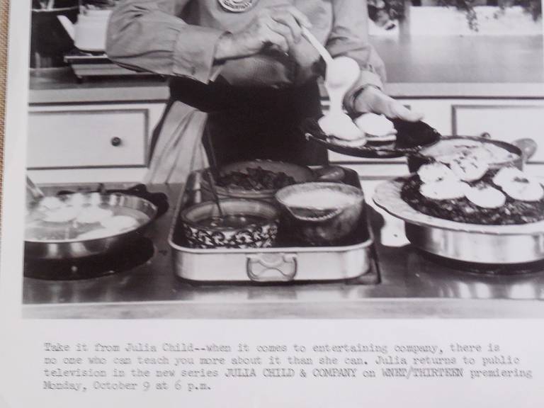 Julia Child Vintage Silver Gelatin photo