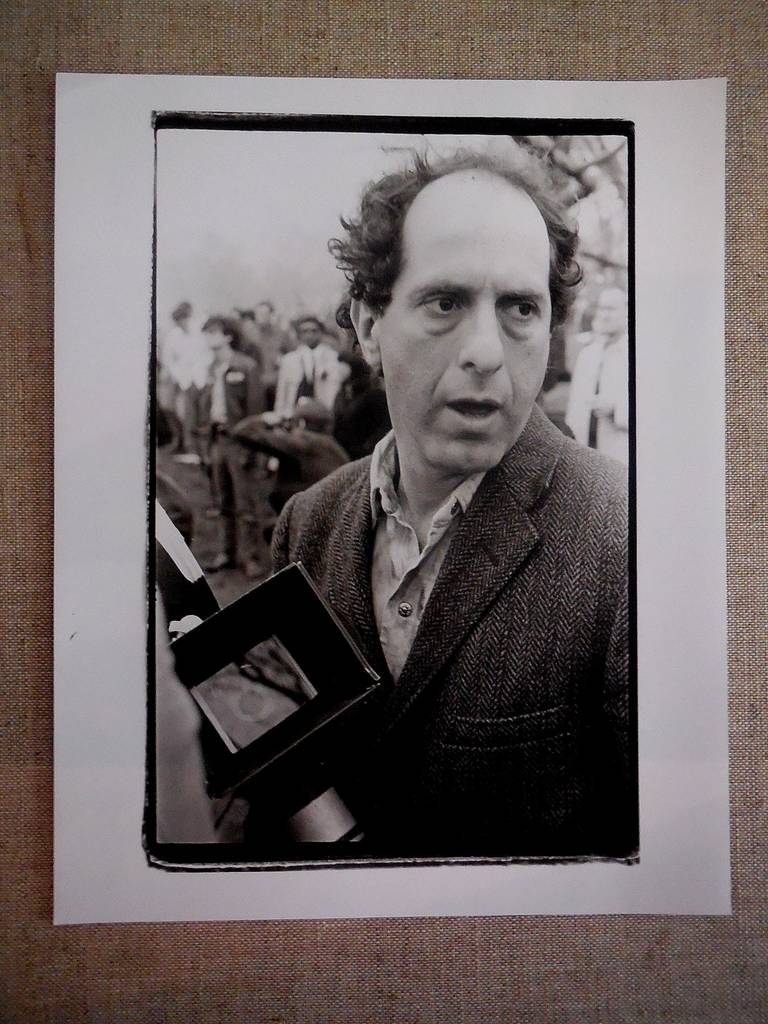 Fred McDarrah Portrait Photograph - Vintage Silver Gelatin Photograph Robert Frank