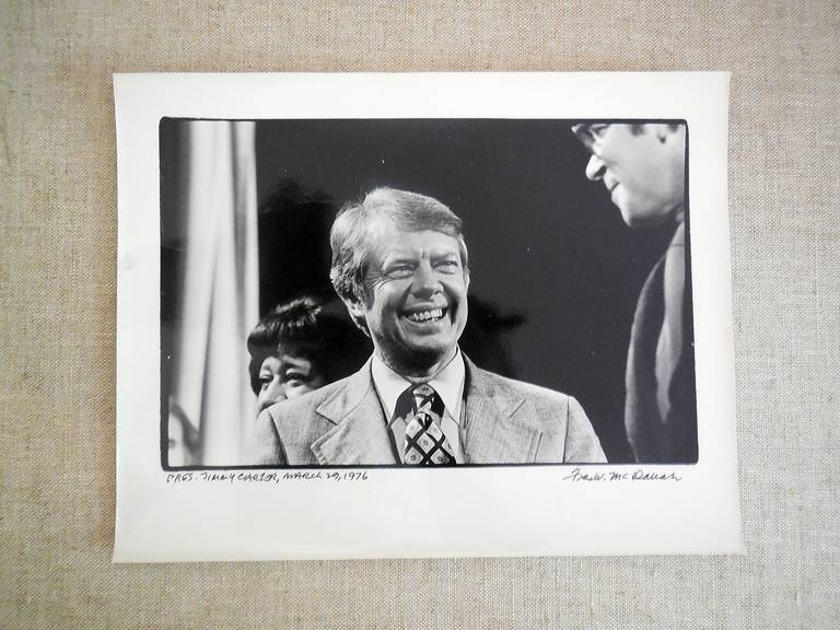 Fred McDarrah Black and White Photograph - Jimmy Carter