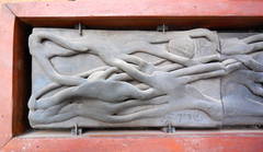 Architectural Ceramic Relief Frieze