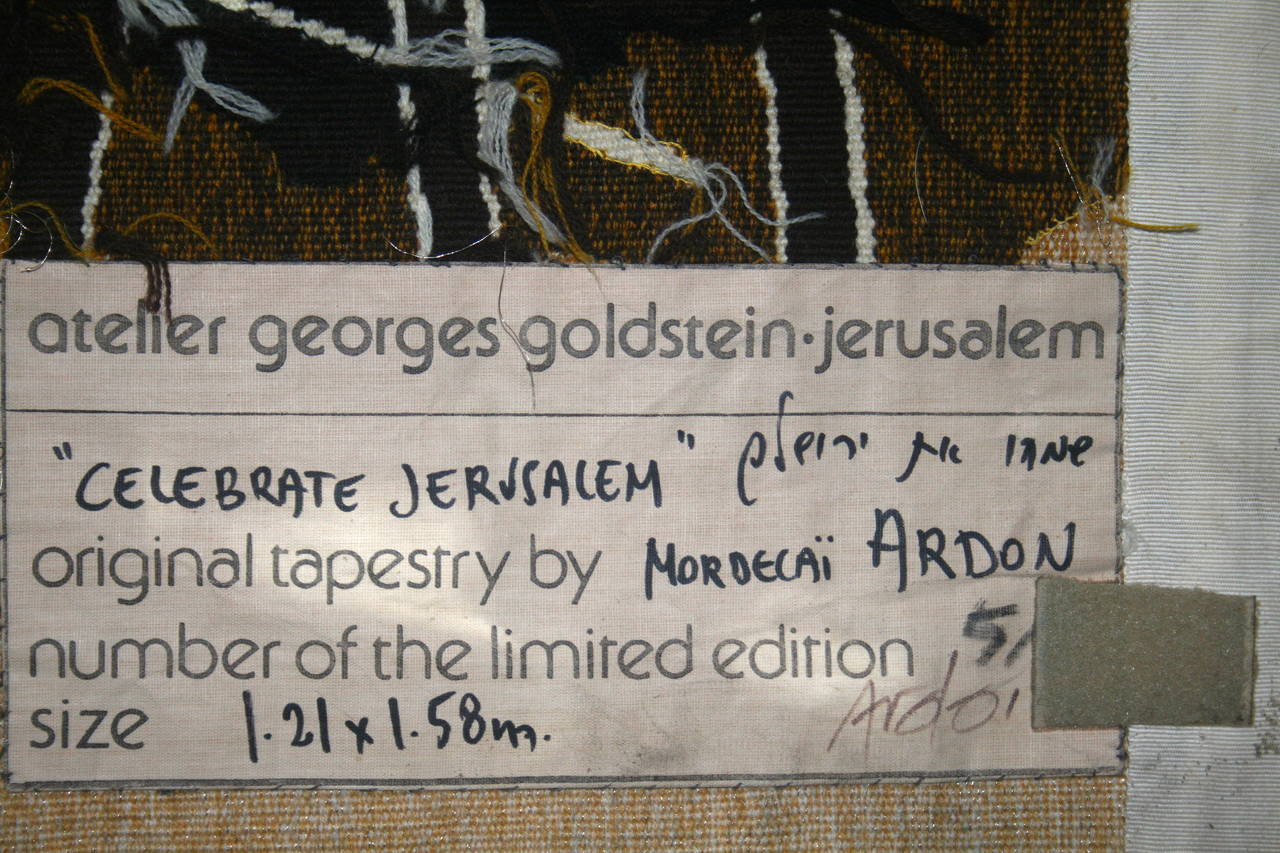 jerusalem tapestry