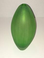Vintage Hand Blown Faceted Fruit Form Murano Glass Sculpture Vase for Arcade
