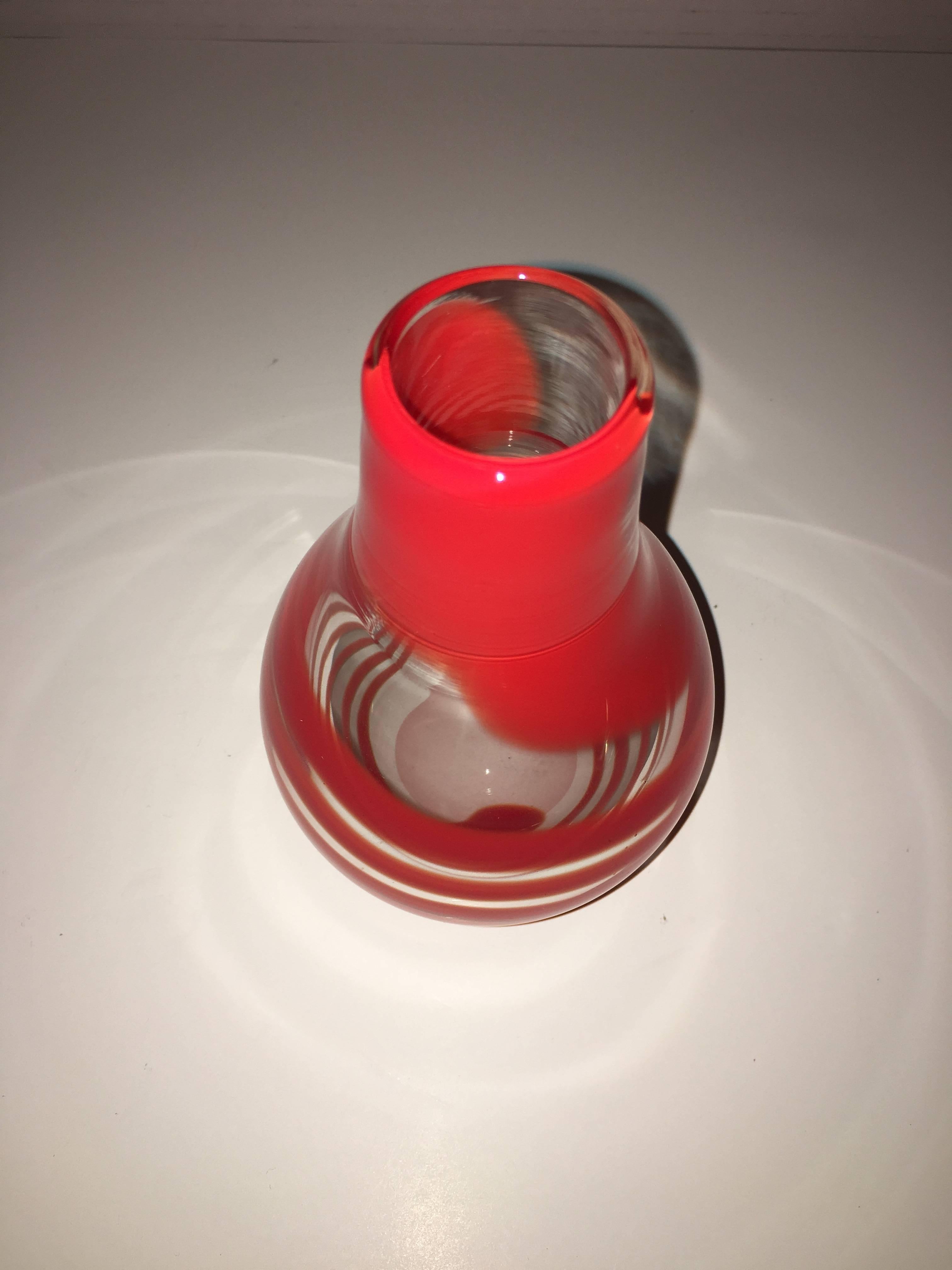 This does not appear to be marked or signed.
This came from an important Northern California collection that included a wonderful selection of Murano Glass. Aldo Nason, Peter Shire and Ettore Sottsass, Murano master Gigi Toso. A descendent of the