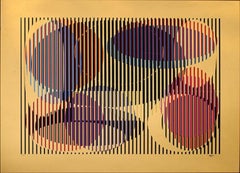 Rare Agam "Mirror" Silkscreen 1979 signed and numbered