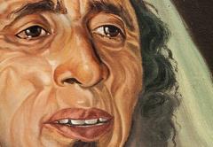 Rabbi with Tefillin, Judaica Portrait