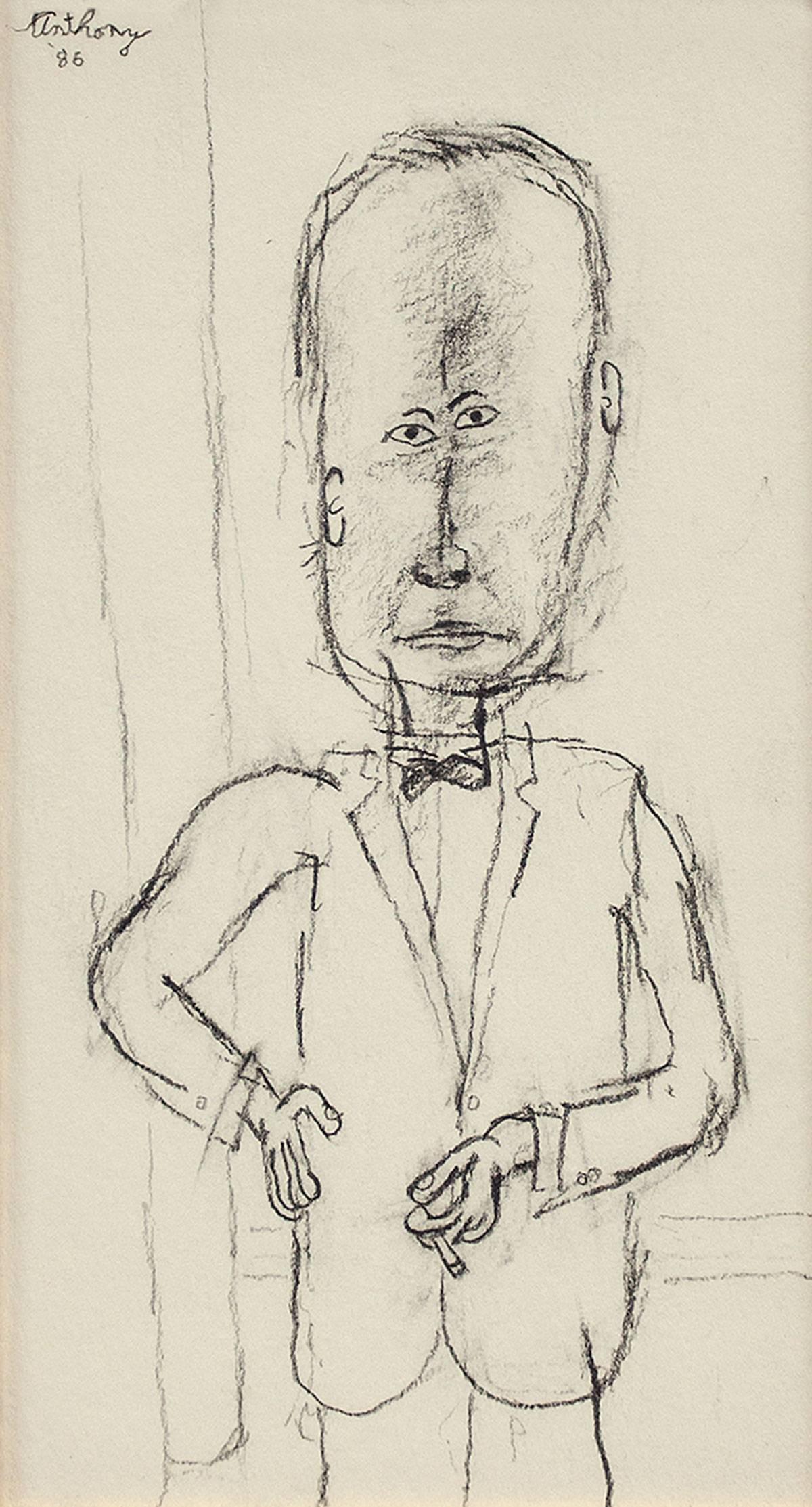 Max Beckmann, Portrait - Art by William Anthony