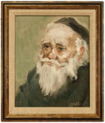 Portrait of Elderly Rabbi