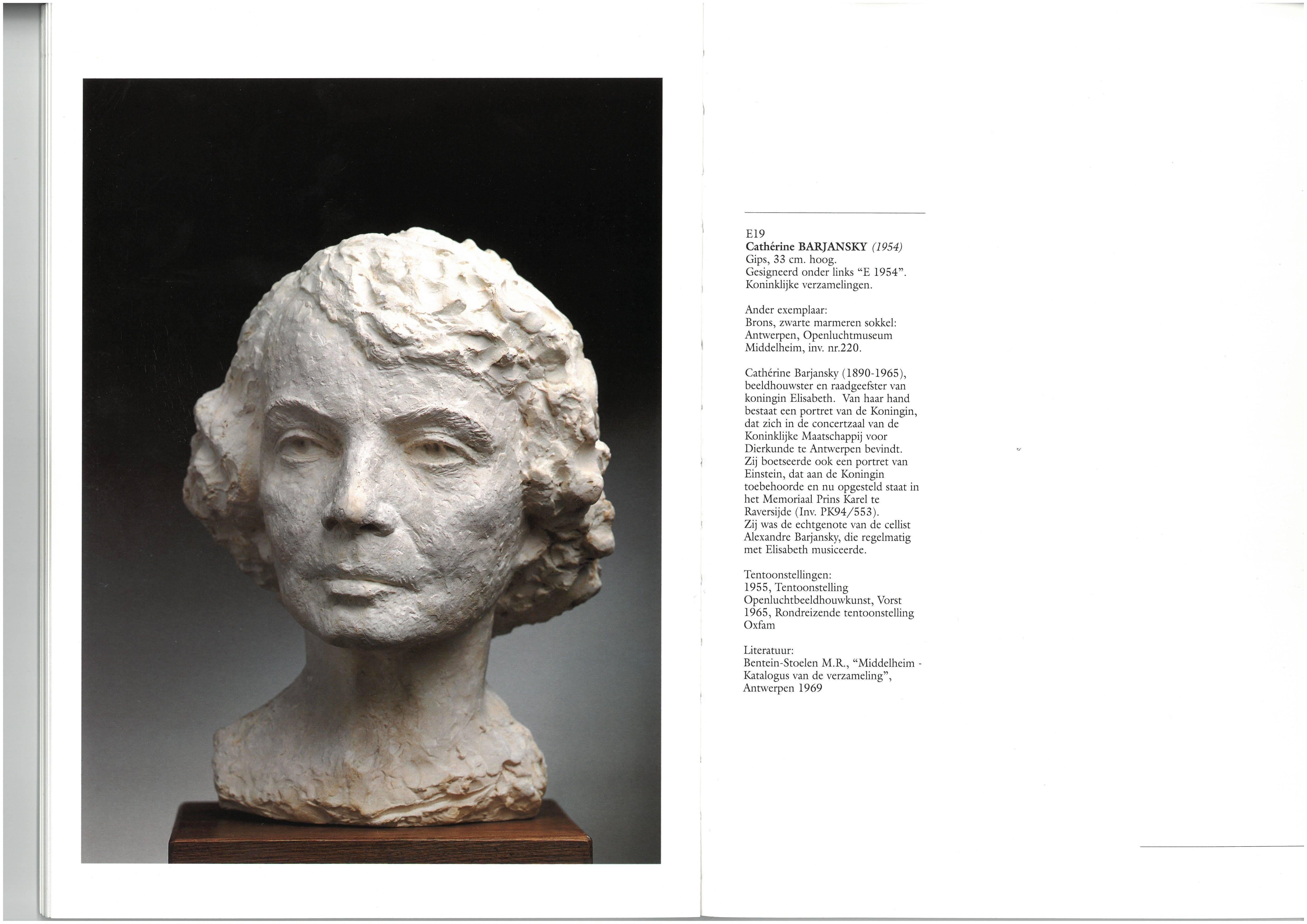 Rare Bronze Portrait Sculpture Bust Bronze by HRM Queen of Belgium 6