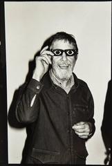 John Cage, 1977, Vintage Silver Gelatin Signed Photograph