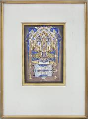 Mandala Judaica Post Soviet Russian Avant Garde Israeli Leviathan Group Painting