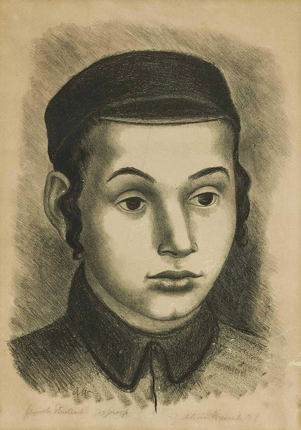 Jewish Student - Print by Alicia Wiencek Fiene