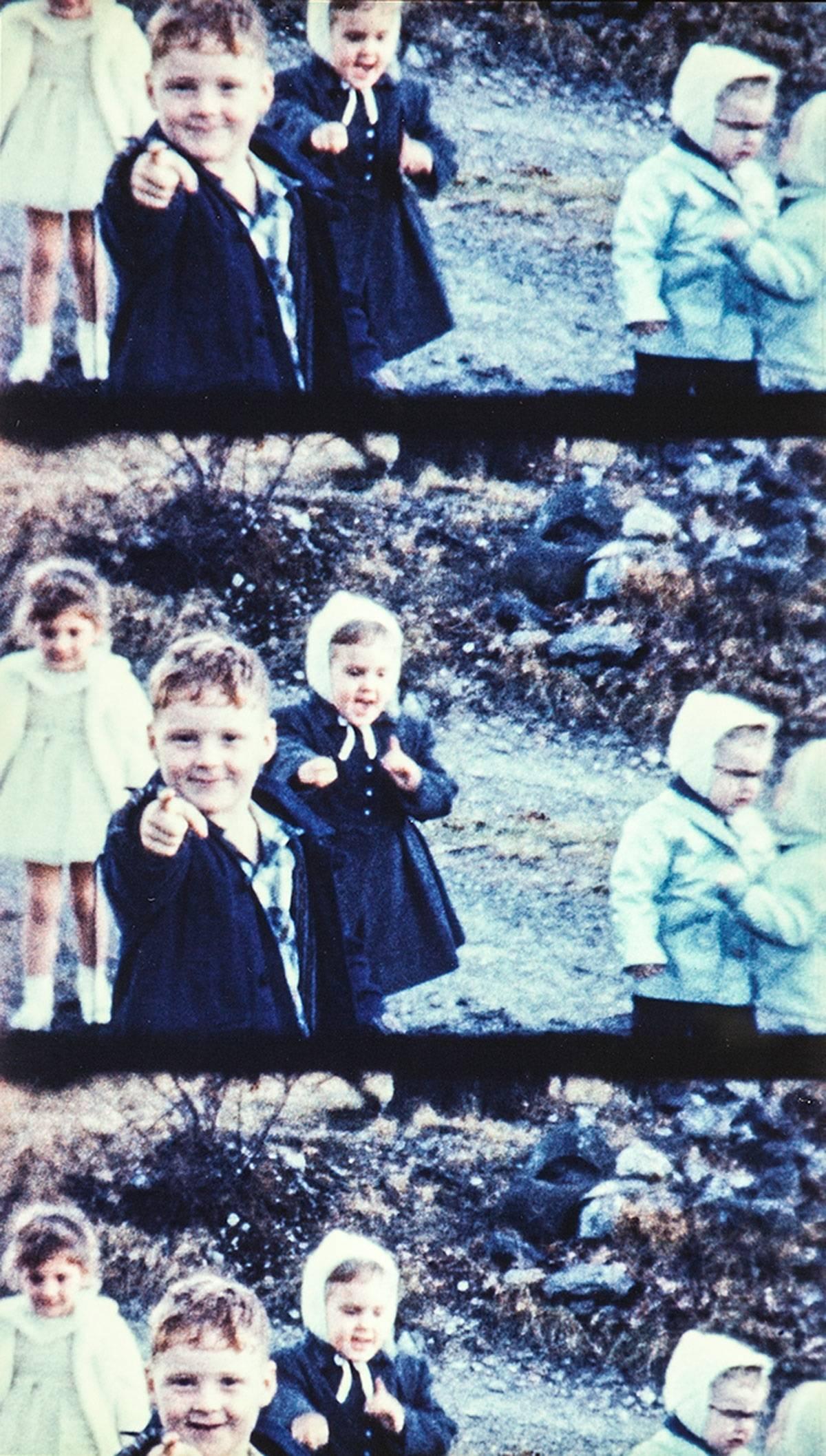 You (Five Children) Vintage Cibachrome Print - Photograph by Marianne Courville