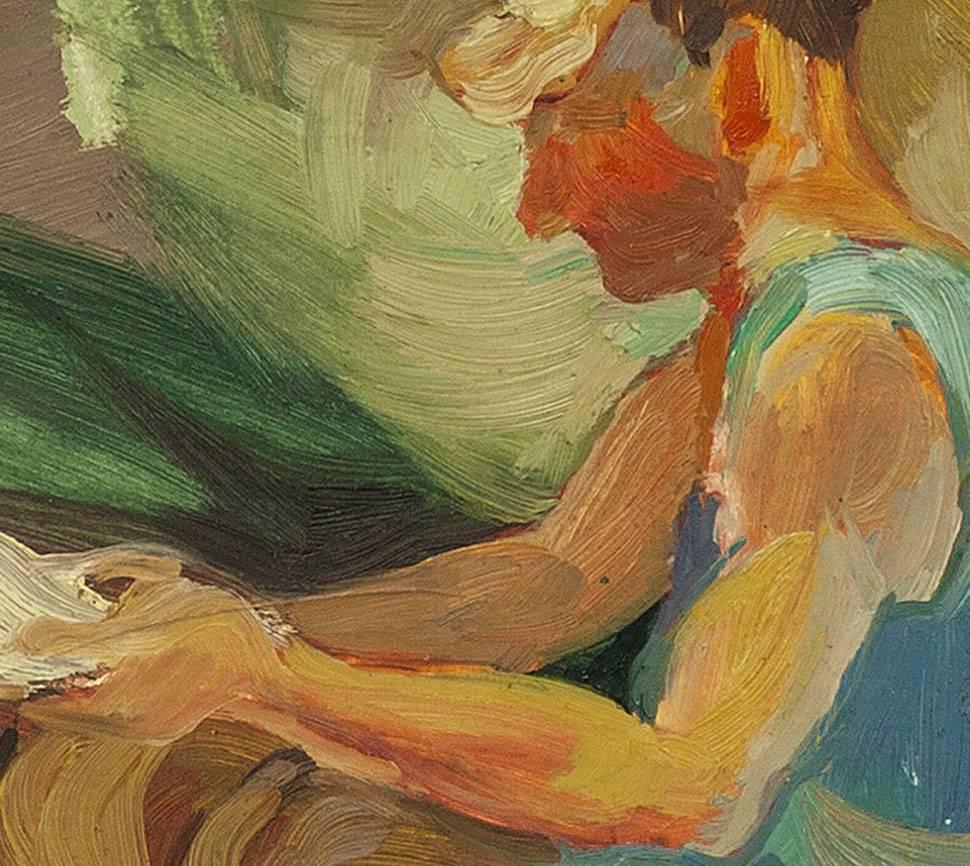 1950 oil paintings