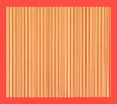 Agam 1971 Kinetic Op Art Print signed and dated