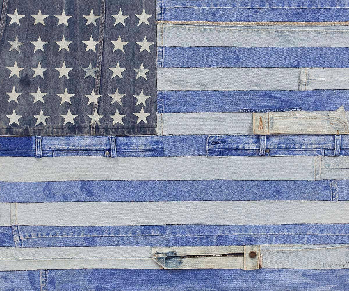 denim flag