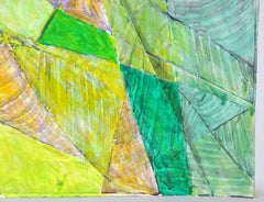 CLARK, 1987 Very Large Constructed Mixed Media Painting, Wall Sculpture