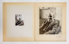 Rare Vintage Silver Gelatin and Polaroid Photograph Prints Ansel Adams Portrait