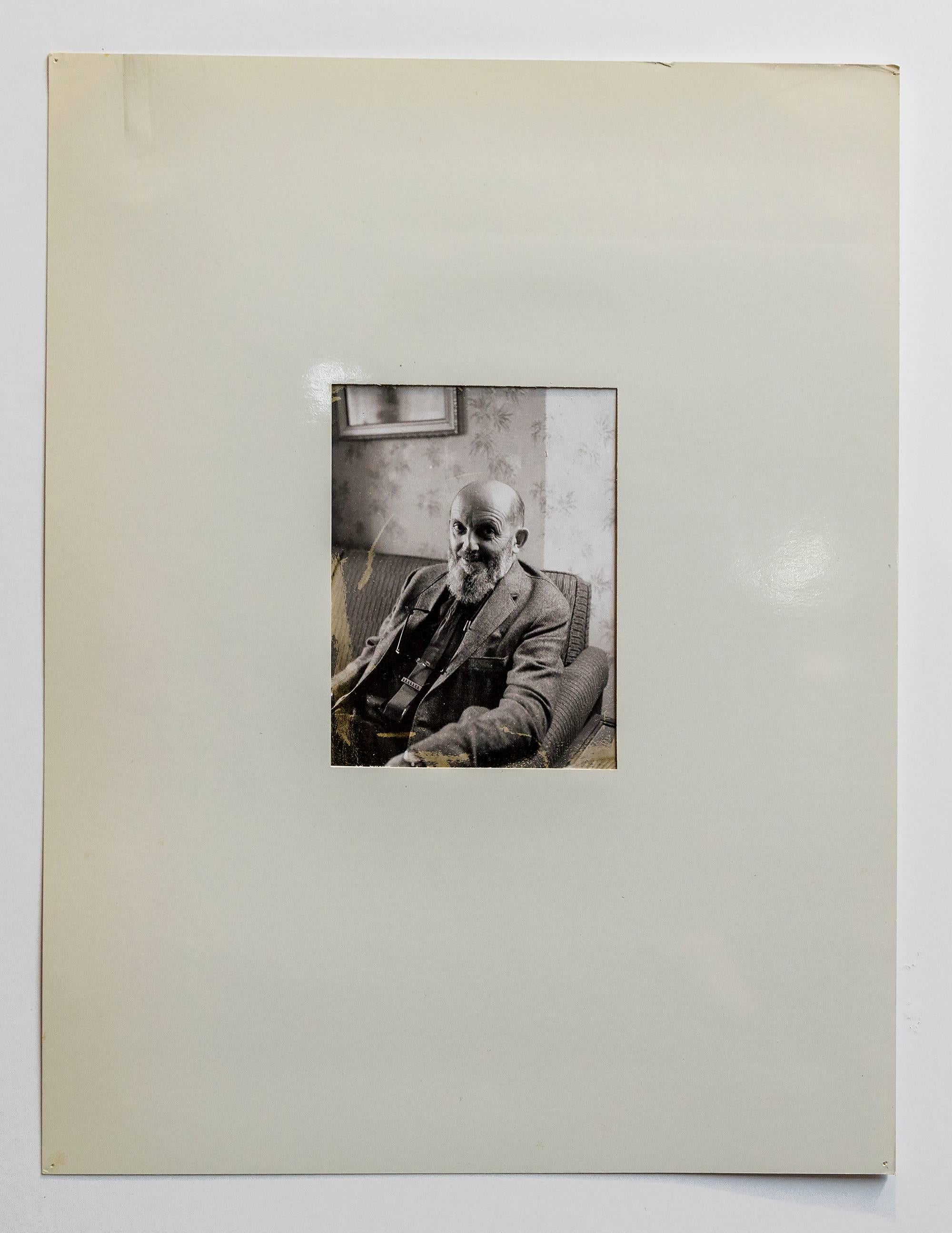 Seltene Vintage Silber Gelatinesilber und Polaroid Fotografie Drucke Ansel Adams Portrait 3
