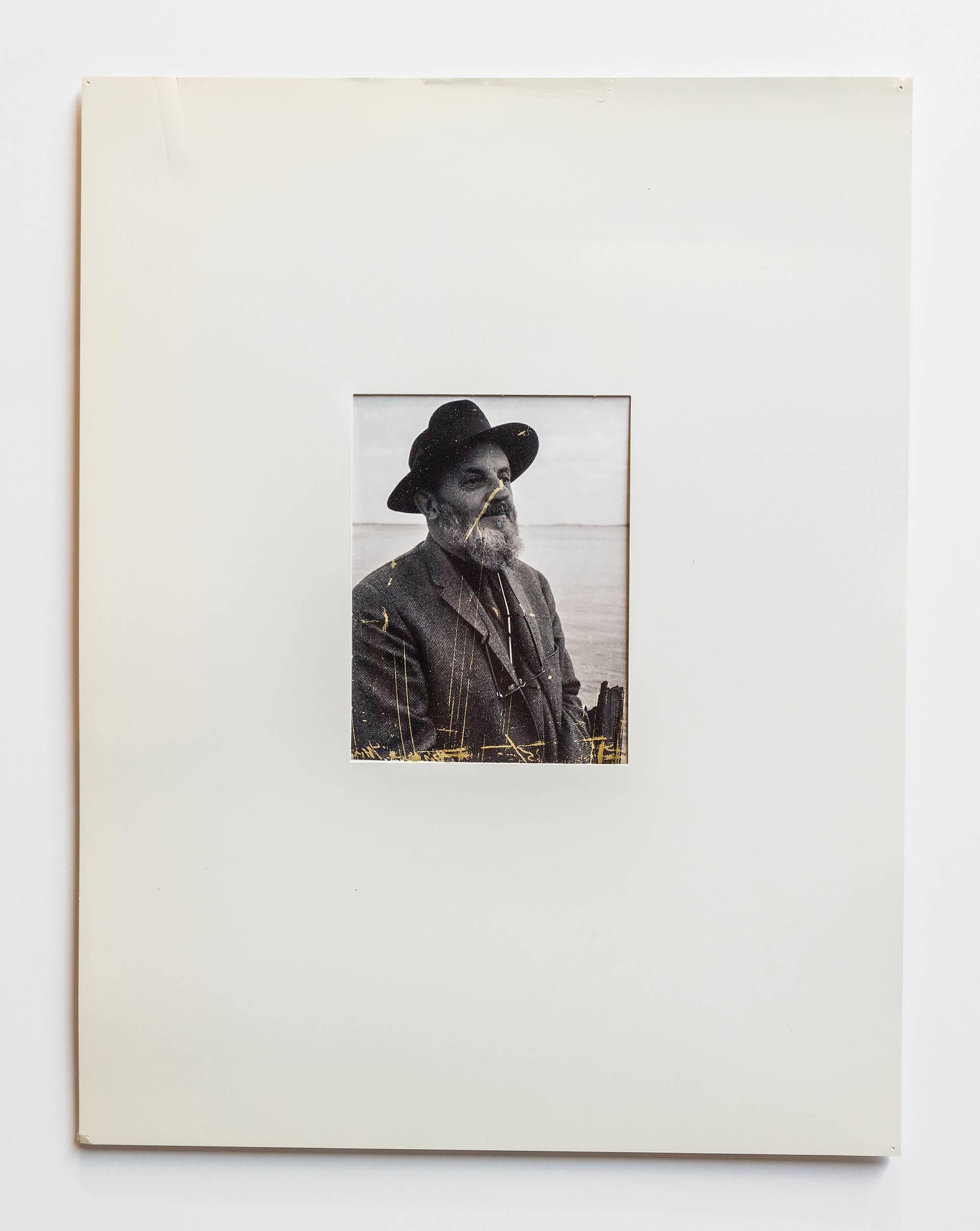 Rare Vintage Silver Gelatin and Polaroid Photograph Prints Ansel Adams Portrait 2